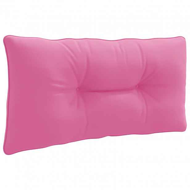 vidaXL Zádový polstr PUTTEN 100% polyester Růžová 80 x 40 x 10 cm
