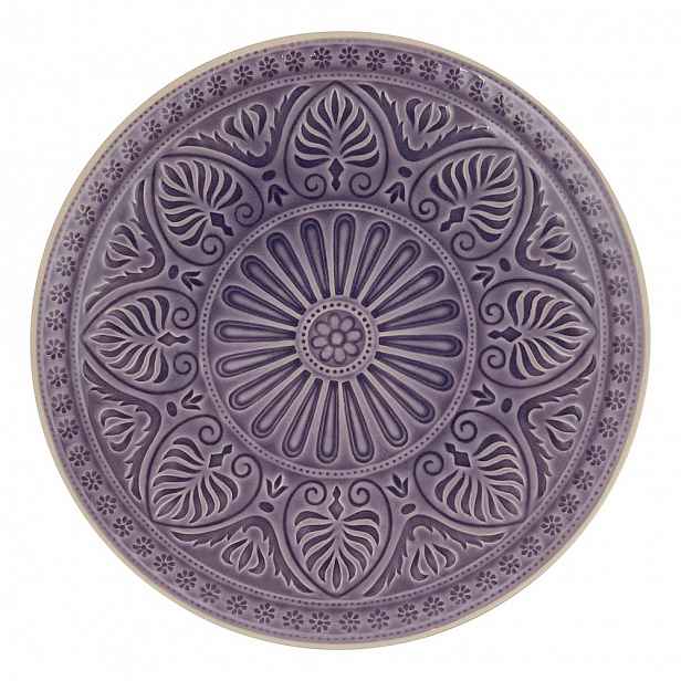 Butlers SUMATRA Talíř 31 cm - levandulová