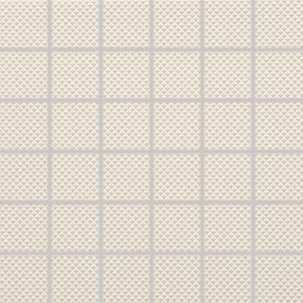 Mozaika Rako Color Two světle béžová 5x5 cm reliéfní GRS05607.1