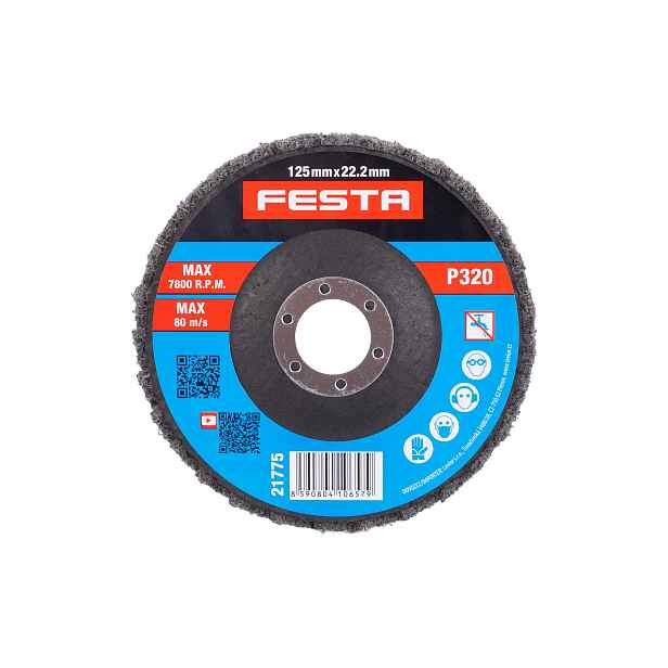 Kotouč brusný lamelový Festa 125×22,2 mm 320 (extra jemný)