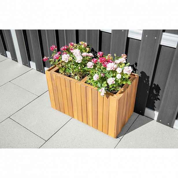 Prestige Home TRUHLÍK NA KVĚTINY dřevo, 57/30/35 cm