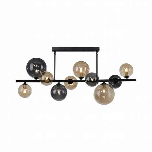 Stropní svítidlo Paul Neuhaus 30 W Led 85 cm černá teplá bílá