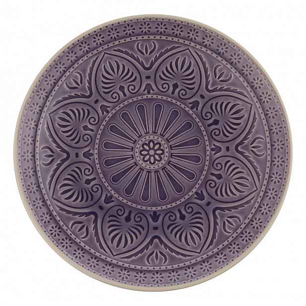 Butlers SUMATRA Talíř 25 cm - levandulová