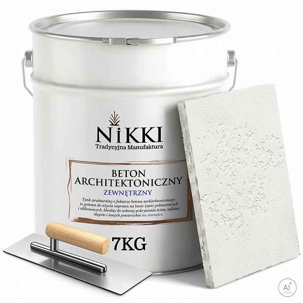 Architektonický fasádní beton 5 m2 7 kg, barva bílá Paca