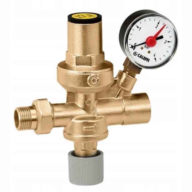 Caleffi Automatický Ventil Pro Naplnění Instalace 1/2" S Manometrem