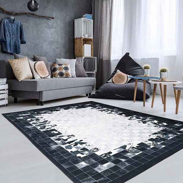 Koberec Do Obývacího Pokoje Protiskluzový Na Praní 160X220 cm