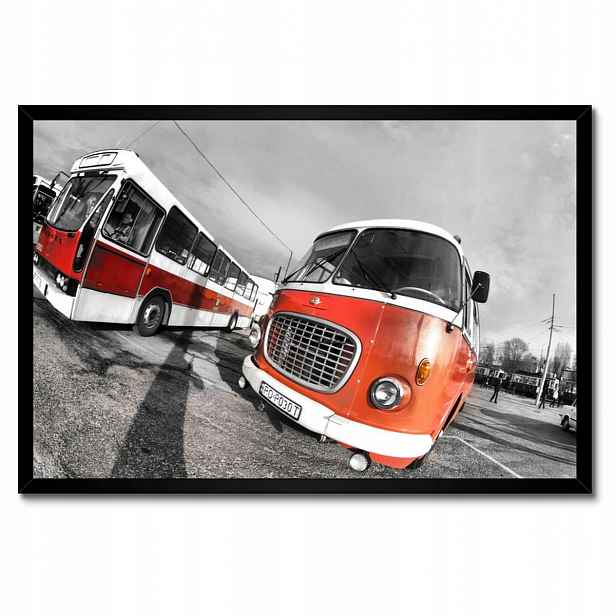 Plakáty v rámu 60x40 Červené jelče