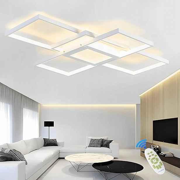 stropní svítidlo Led 120 W – Stmívatelná Dálkový Ovladač Moderní Design