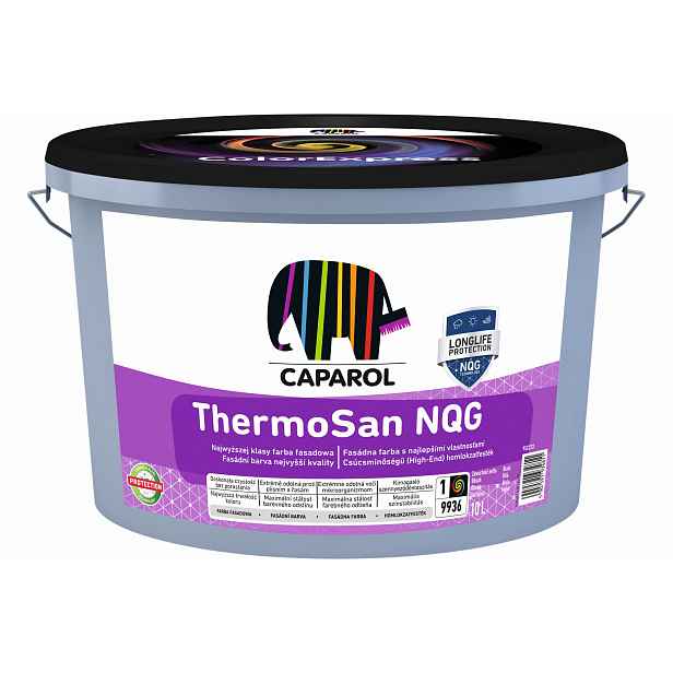 Barva fasádní silikonová Caparol ThermoSan NQG 10 l