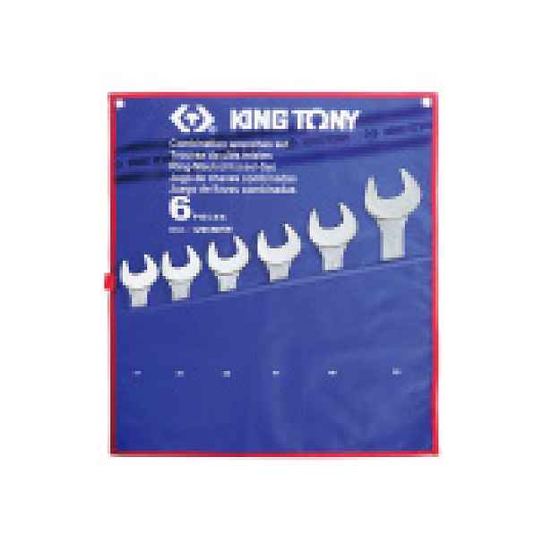 Sada očkoplochých klíčů JUMBO King Tony 6 ks 1296MRN