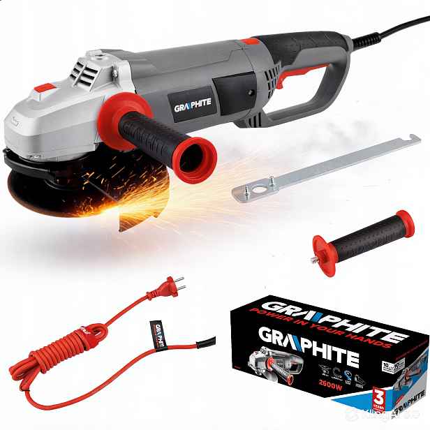 Úhlová Bruska 2600 W 230 mm Graphite 59G208
