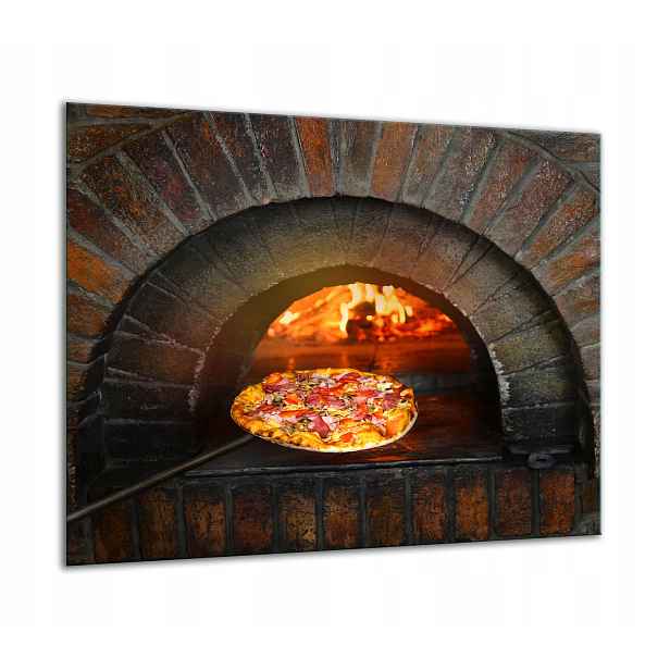 7v1 Skleněná Ochranná Deska Na Sporák 60x52 Pizza