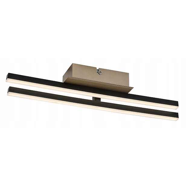 Moderní stropní svítidlo Led 16W černá zlatá Demir Rabalux