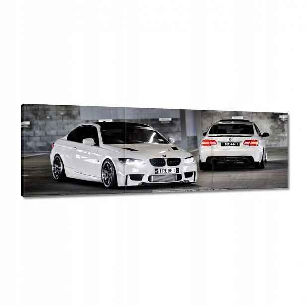 Obrazy 120x40 Automobilové Bmw sportovní