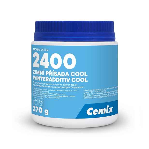 Přísada zimní Cemix COOL 2400 270 g