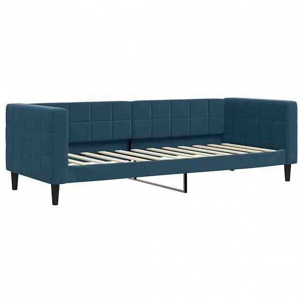 vidaXL Válenda modrá 80 x 200 cm samet