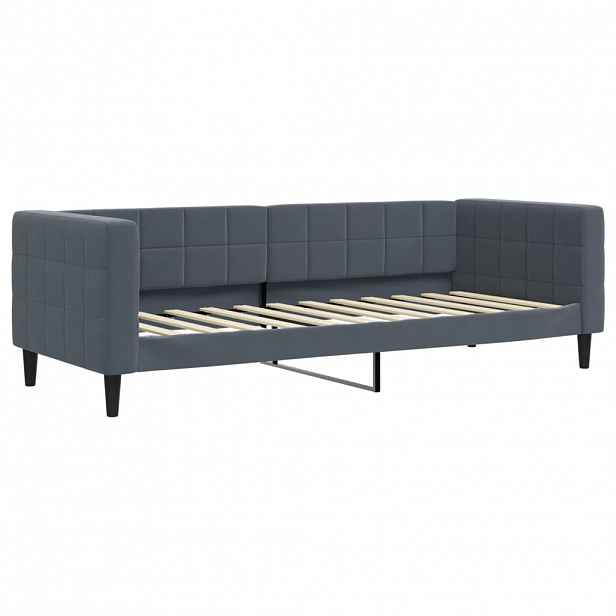 vidaXL Válenda tmavě šedá 80 x 200 cm samet