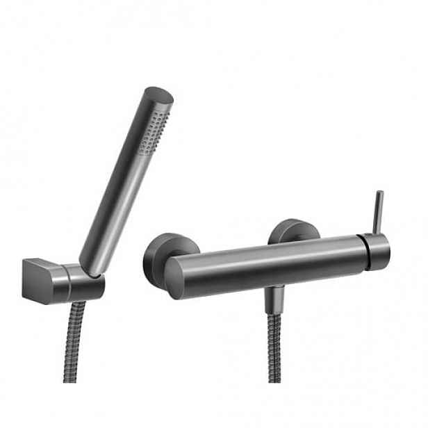 Sprchová baterie Novaservis Ferro Ciriculus s vanovým setem 150 mm gun metal BCK77GM
