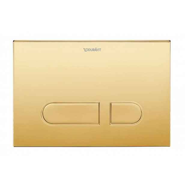 Duravit DuraSystem - Ovládání splachování, zlatá WD5001341001