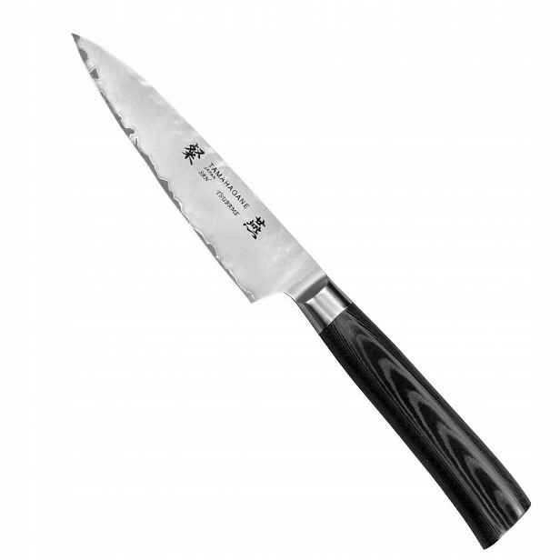 Nůž univerzální Tamahagane Tsubame Black SNMH-1108 12 cm VG-5