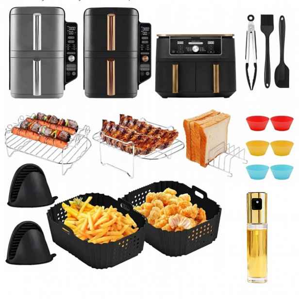 Sada Příslušenství Ninja Double Stack XL SL400EU Airfryer 9,5L 17-DÍLŮ