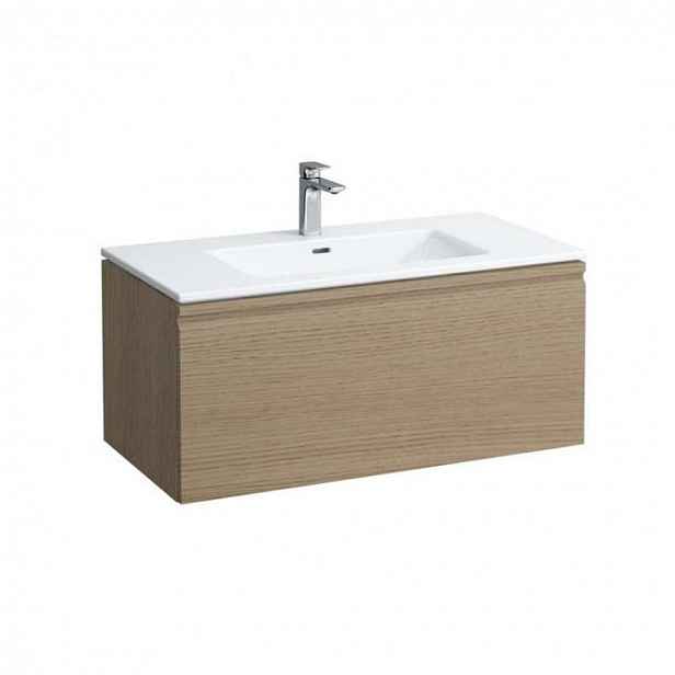 Laufen Pro S - Skříňka s umyvadlem, 120x53x50 cm, 1 zásuvka, světlý dub H8609674791041