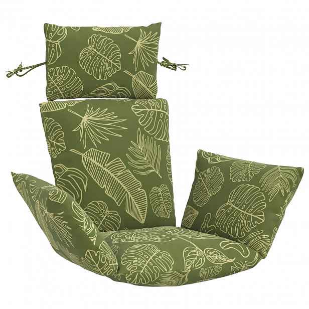 vidaXL Adirondack polštář PUTTEN 100% polyester Listový design