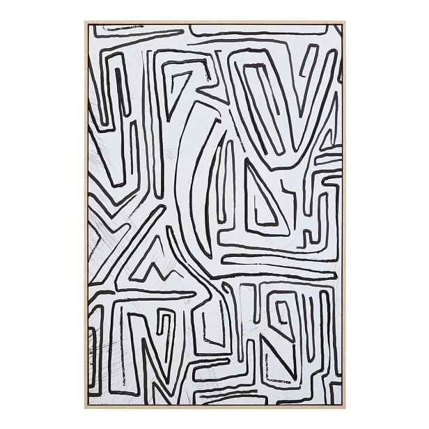 Obraz s rámem/na plátně 83x123 cm Astratto – Premier Housewares