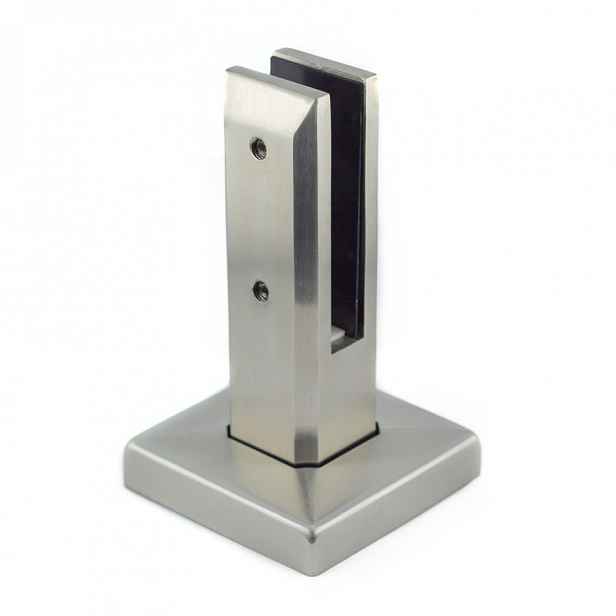 Sloupek samonosného zábradlí Spigot 50 x 50 x 160 mm, nerezová ocel 316