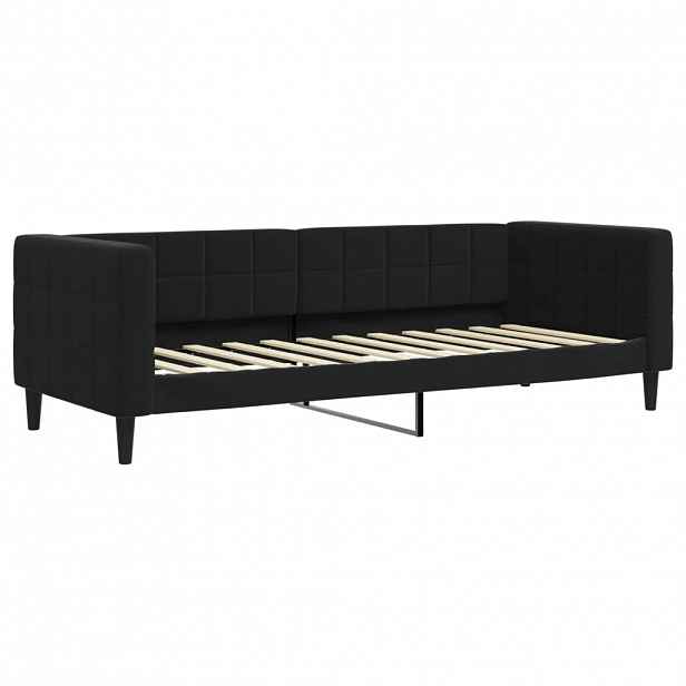 vidaXL Válenda černá 80 x 200 cm samet