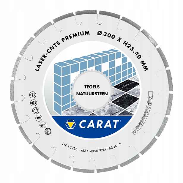 Kotouč pro kamenné stolní pily 250 mm Carat