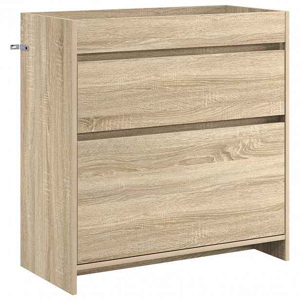 vidaXL Koupelnová skříňka pod umyvadlo Dub sonoma 78,5 x 37,5 x 81 cm