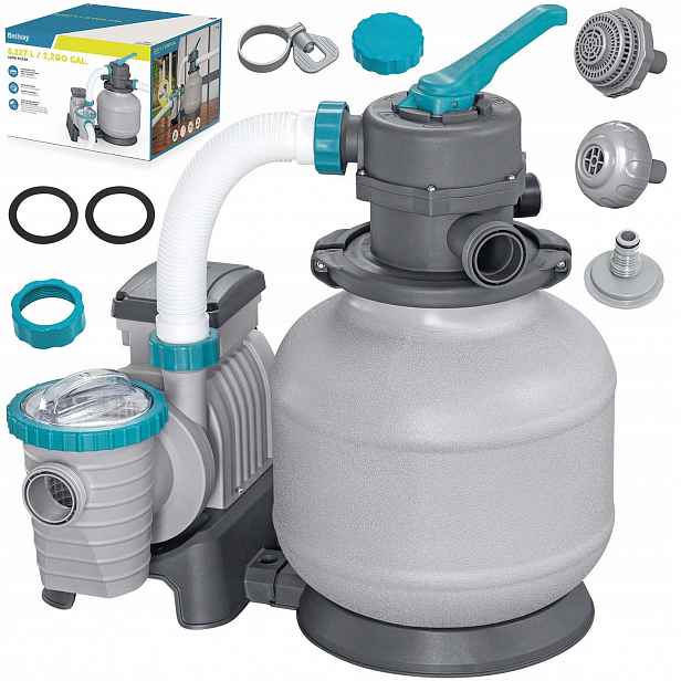 Čerpadlo Pískový Filtr Do Bazénu Výkon 8327 L/h Bestway