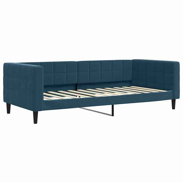 vidaXL Válenda modrá 90 x 200 cm samet