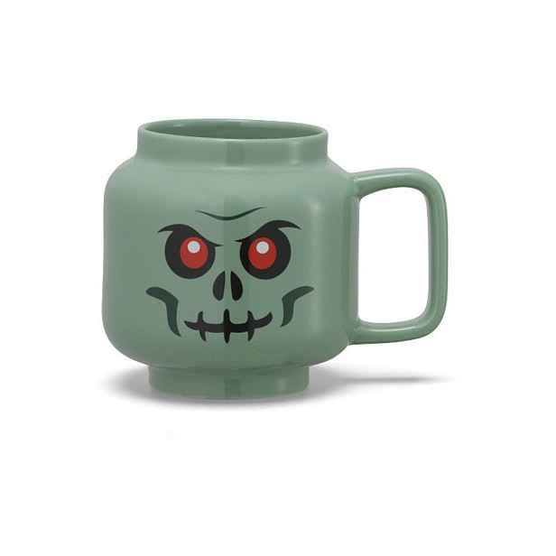 Zelený keramický dětský hrnek na latte 255 ml Skeleton – LEGO®