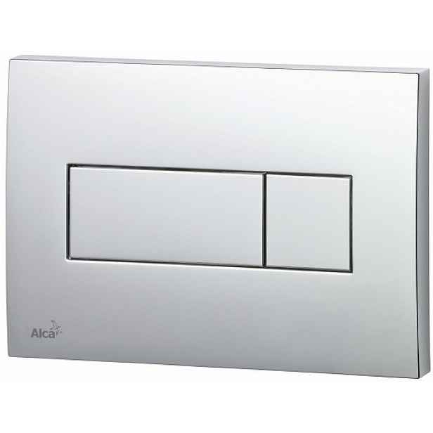 AlcaPLAST Tlačítko splachovače Wc chrom M371 Delfin