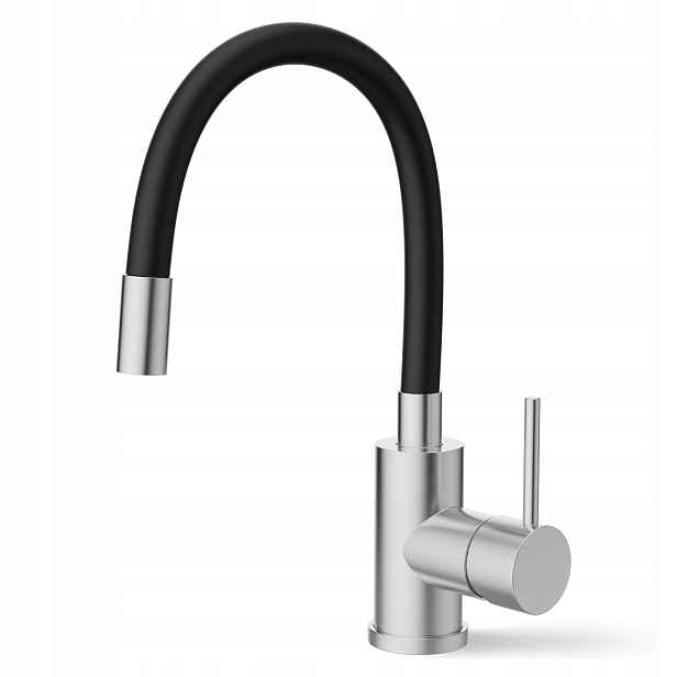 Kuchyňský Kohout Otočný, Inox Kartáčovaný 360° 310 MM