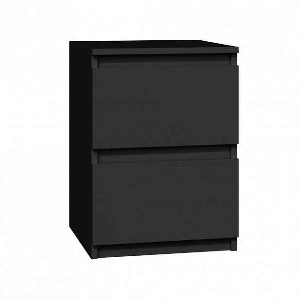 RAUMHIRSCH FURNITURE NOČNÍ STOLEK Černý 30/40/30
