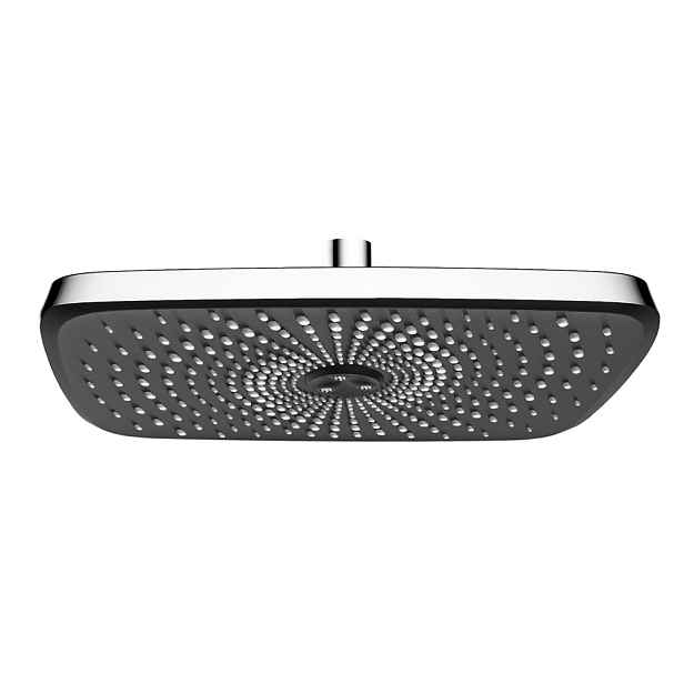 Sprcha hlavová Mereo CB585B 1 proud plast, černá/chrom