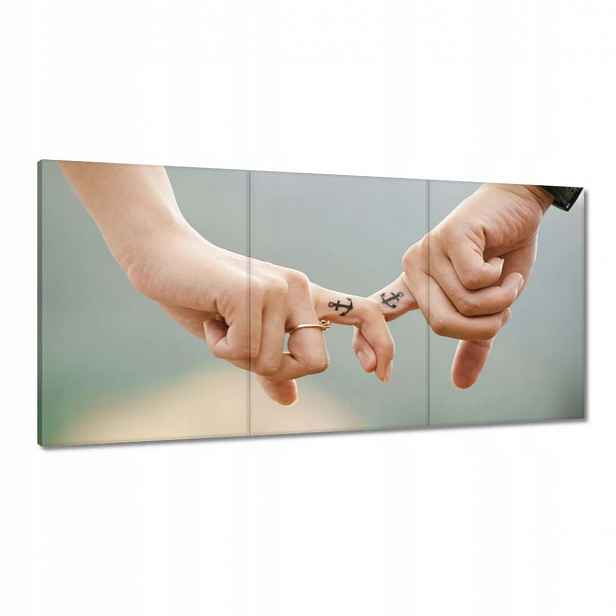 Obrazy 120x60 Ukotvená láska
