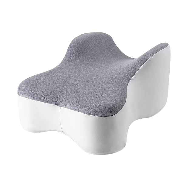 TEMU Polohovací polštář na nohy pro spaní na boku, U-tvarovaný oddělení nohou, Ergonomický polštář pro podporu nohou s pomalým návratem do původního