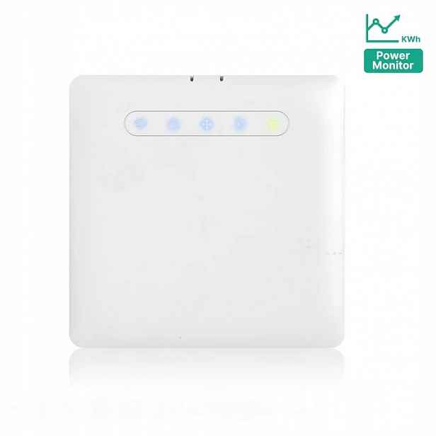 Termostat Moes WiFi Tuya Pilot Wire měření spotřeby