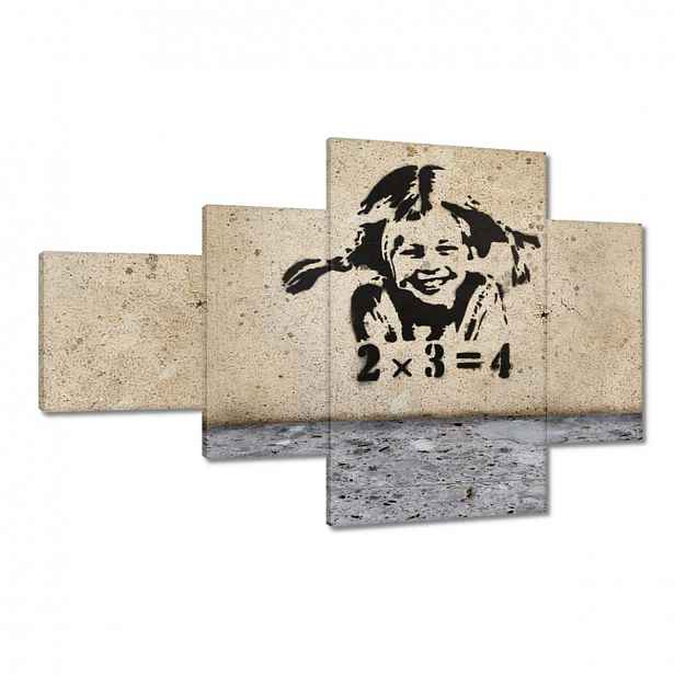 Obrazy 130x80 Banksy Dívka Pihy