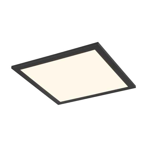Černé LED stropní svítidlo 29.5x29.5 cm Beta – Reality