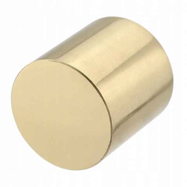 Jednoduché, elegantní zakončení lana, šňůra 40 mm, plochá – zlatý lesk