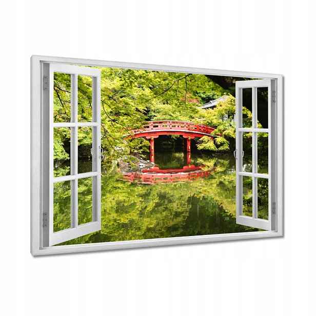 Obrazy 90x60 Japonsko Orient Buddhismus