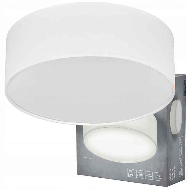 Stropní Svítidlo Led nástěnné svítidlo E27 Bílý Orbis Osram