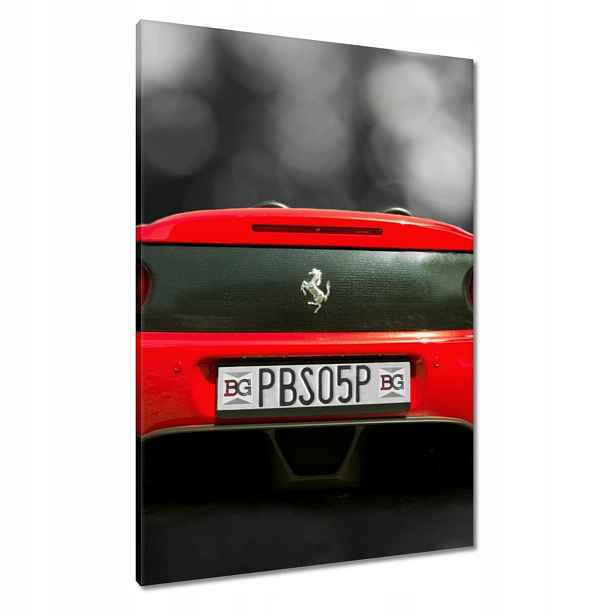 Obrazy 70x100 Červené Ferrari