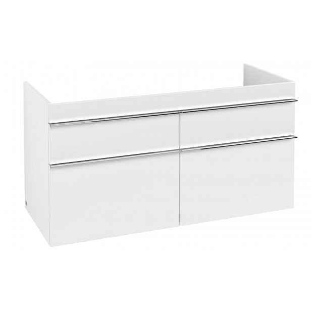 Villeroy & Boch Venticello - Umyvadlová skříňka, 115x59x50 cm, 4 zásuvky, matná bílá A92901MS