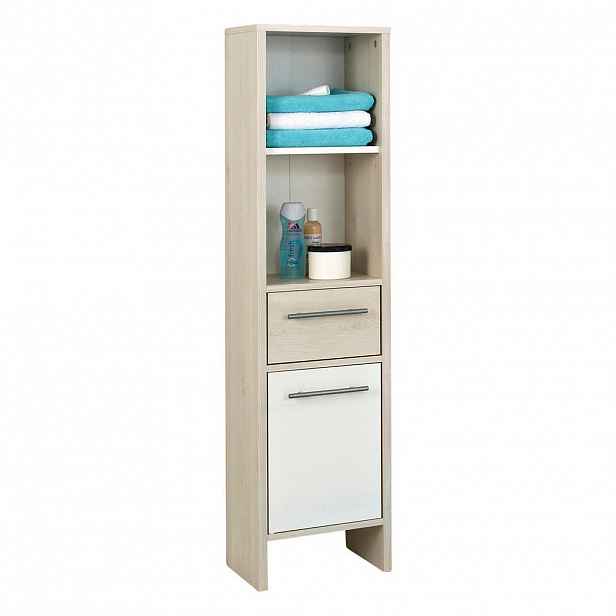 Carryhome MIDI SKŘÍŇKA, bílá, barvy pinie, 33/136,2/28 cm
